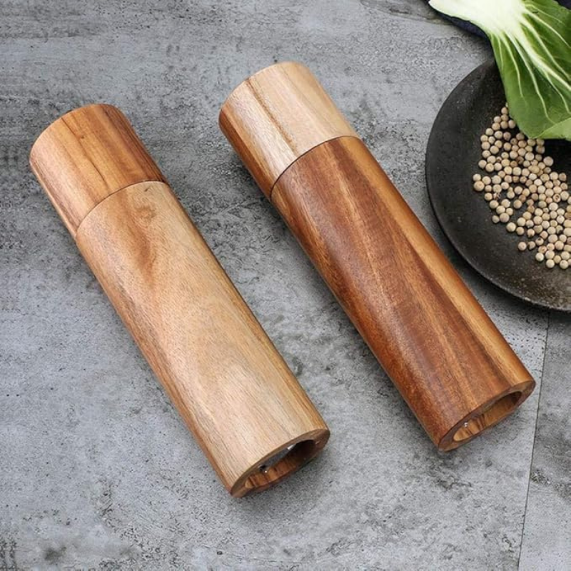 Modern Wood Spice Mill | Elegant Wooden Grinders