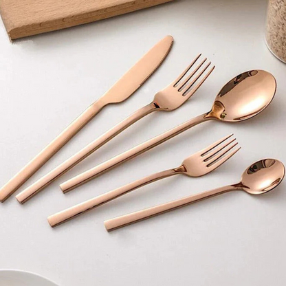 Elysian Grace | 30-Piece Cutlery Utensil Set