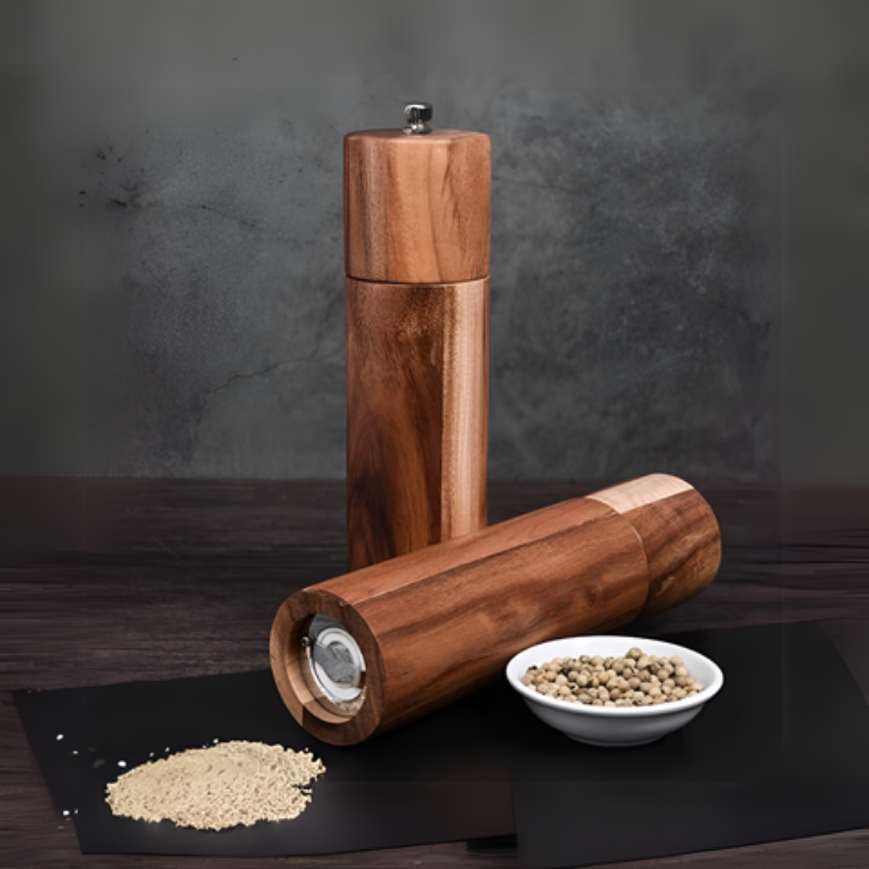 Modern Wood Spice Mill | Elegant Wooden Grinders