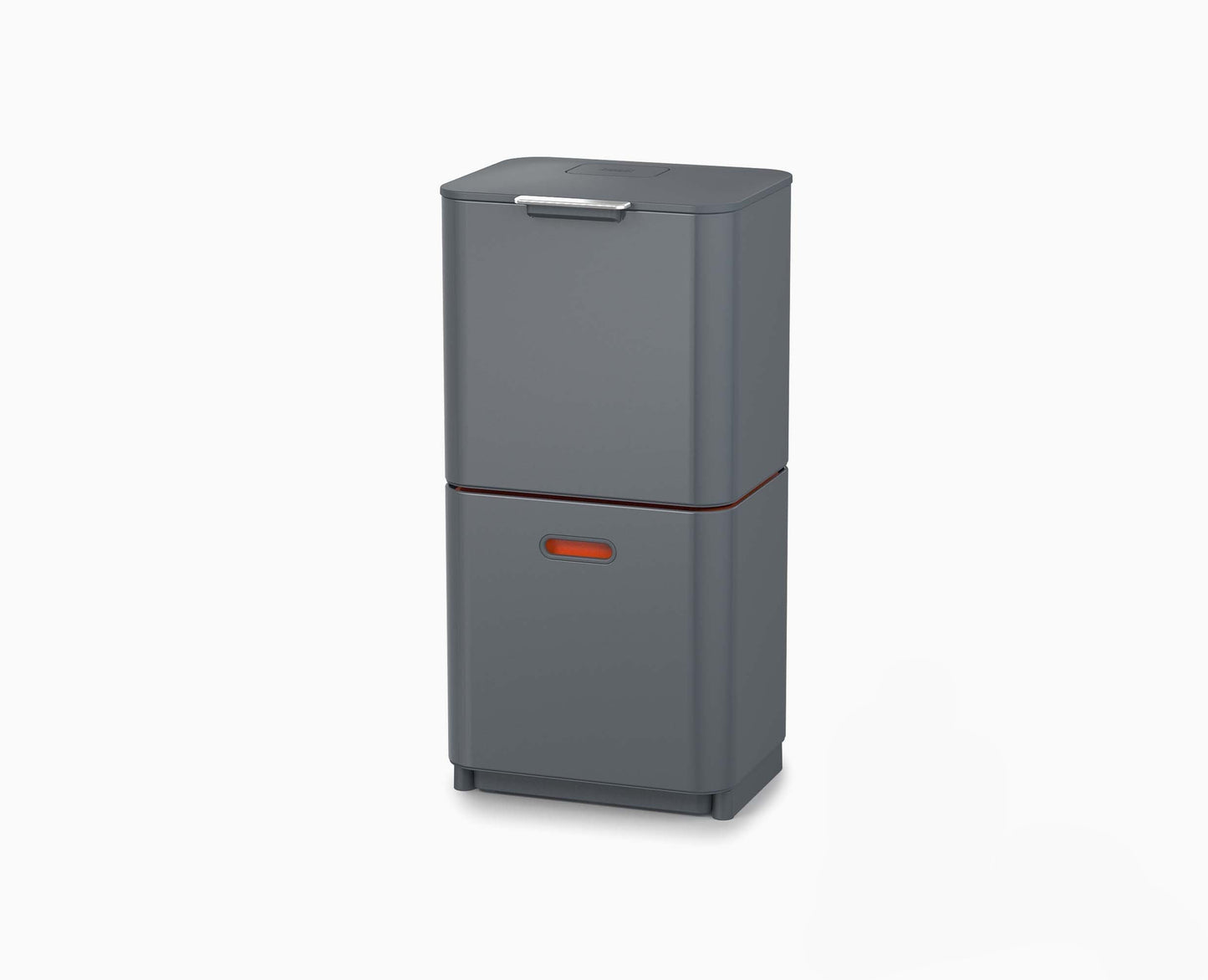 Max 60L Grey Waste & Recycling Bin