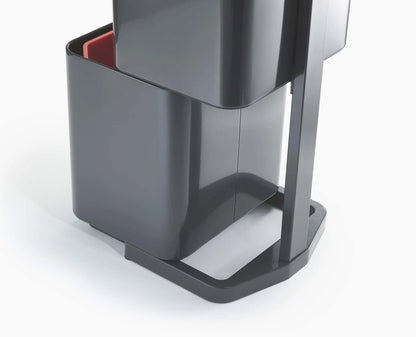 Max 60L Grey Waste & Recycling Bin