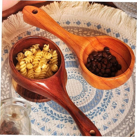 Multi-Functional Large Wooden Scoop