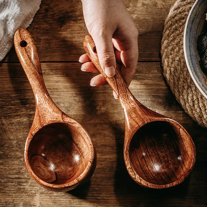 Multi-Functional Large Wooden Scoop