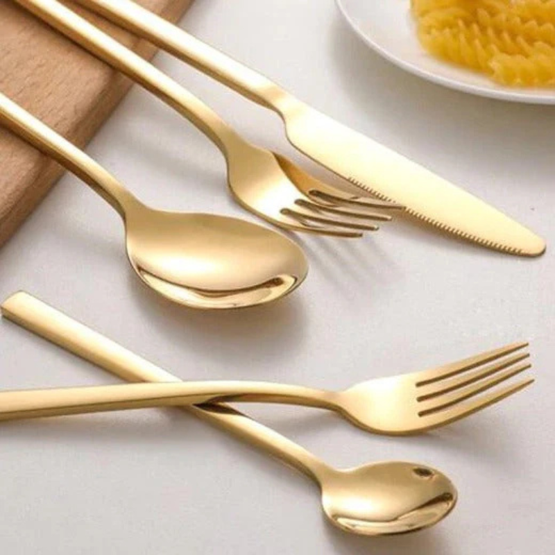 Elysian Grace | 30-Piece Cutlery Utensil Set